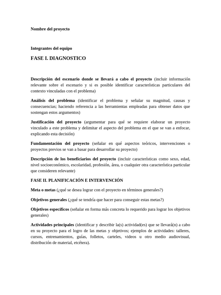 pasos de un proyecto | PDF | Gestión de recursos humanos