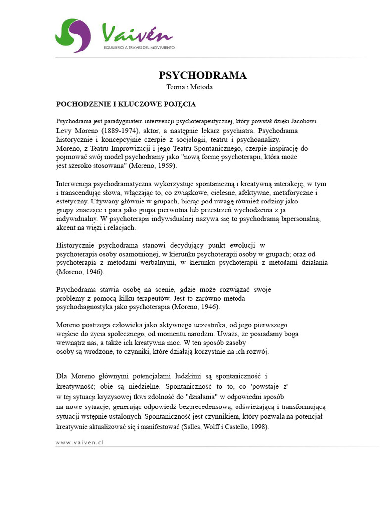 Psychodrama | PDF