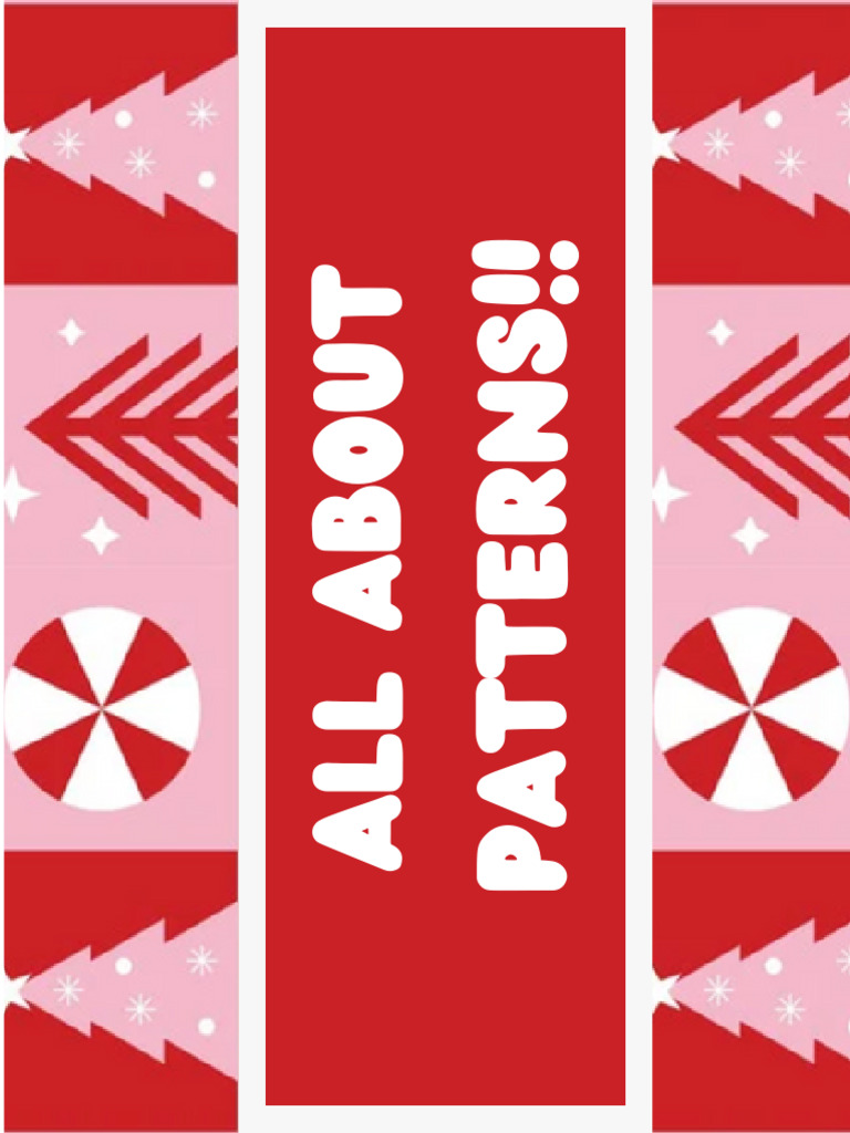 All About Patterns! | PDF
