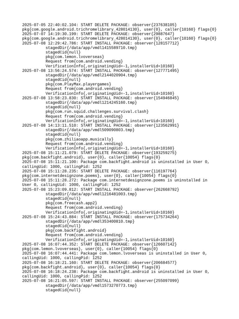 PM Debug Info | PDF | Software | System Software