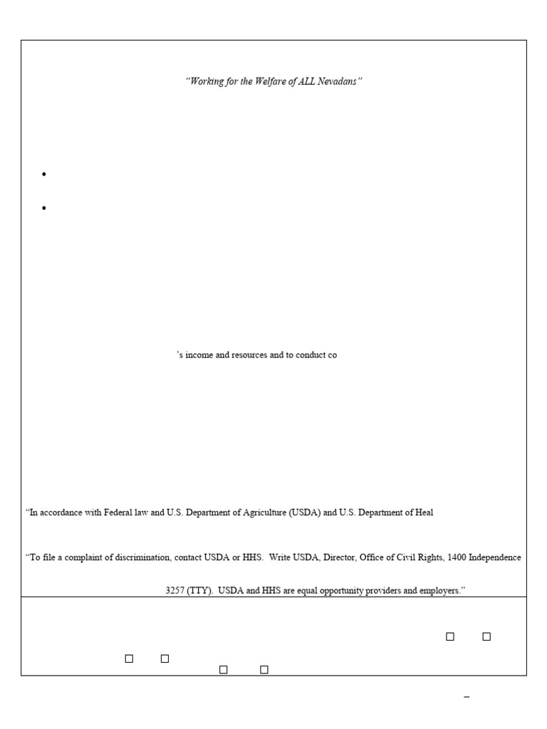 Forms_2905-EG | PDF | Supplemental Nutrition Assistance Program | Child ...