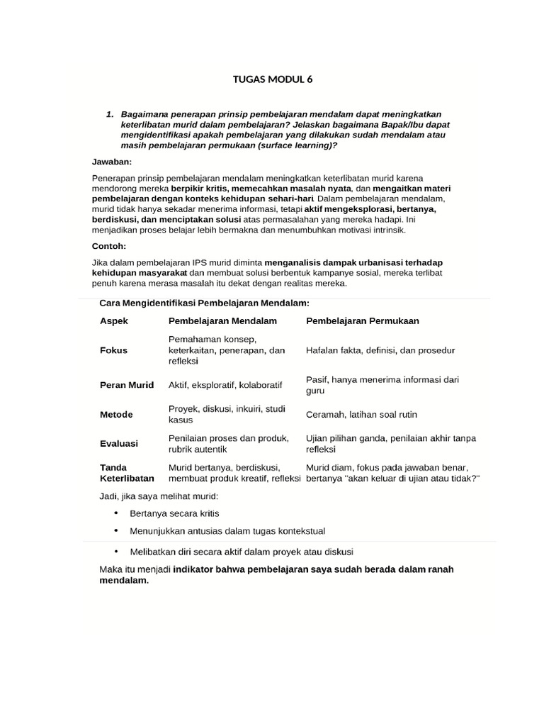 Modul 6 | PDF