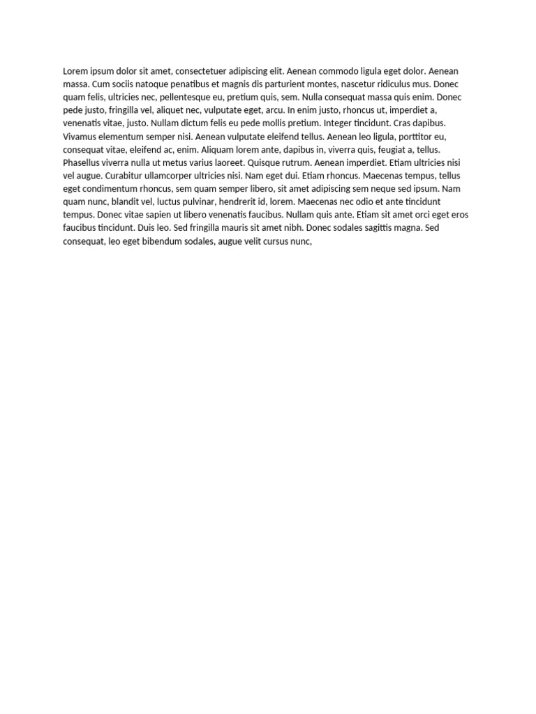 Lorem Ipsum Dolor Sit Amet | PDF