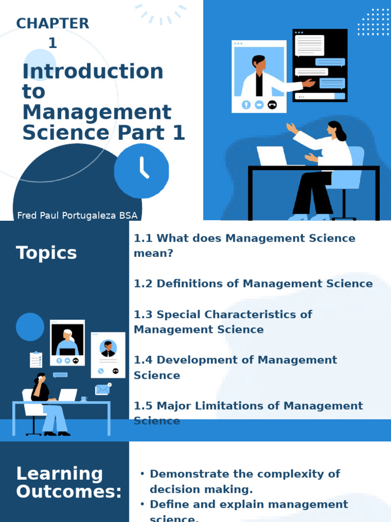 Management Science in Decision-Making | PDF | Quantitative Research ...
