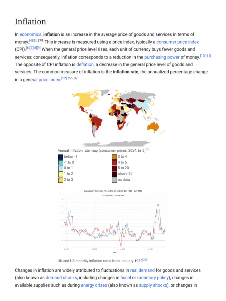 Understanding Inflation and Its Impact | PDF | Inflation | Monetarism