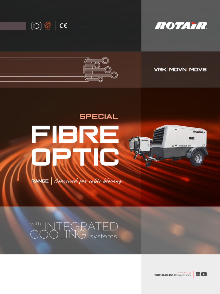World-Class Compressors for Fiber Optics | PDF | Optical Fiber | Lubricant