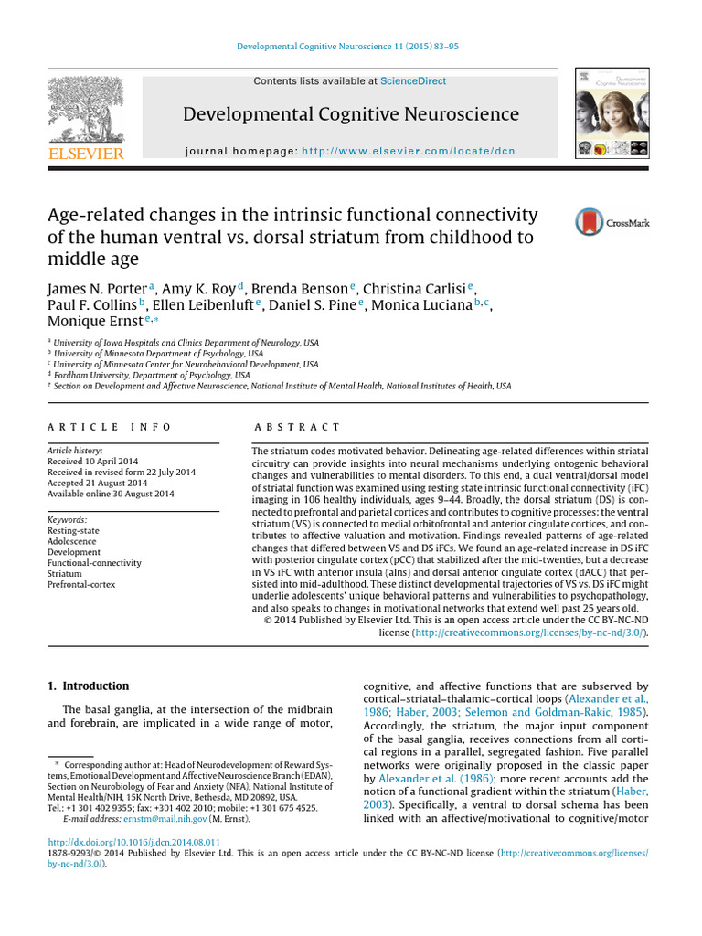 【2015】Age-related changes in the intrinsic functional connectivity of ...
