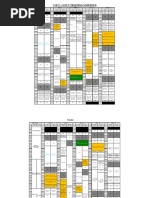 C Co Weekly Battle Rhythm Schedule | PDF