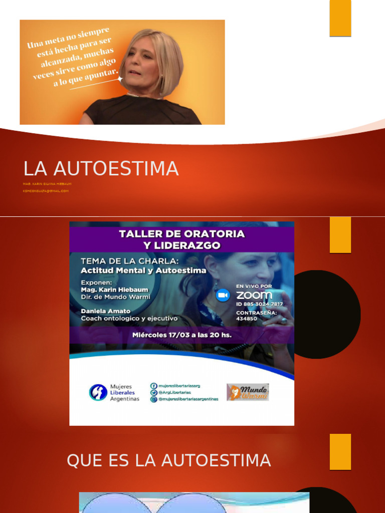 Claves para una Autoestima Sana | PDF | Autoestima | Autoconcepto