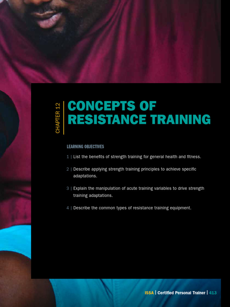 Principles of Resistance Training Explained | PDF | Strength Training ...
