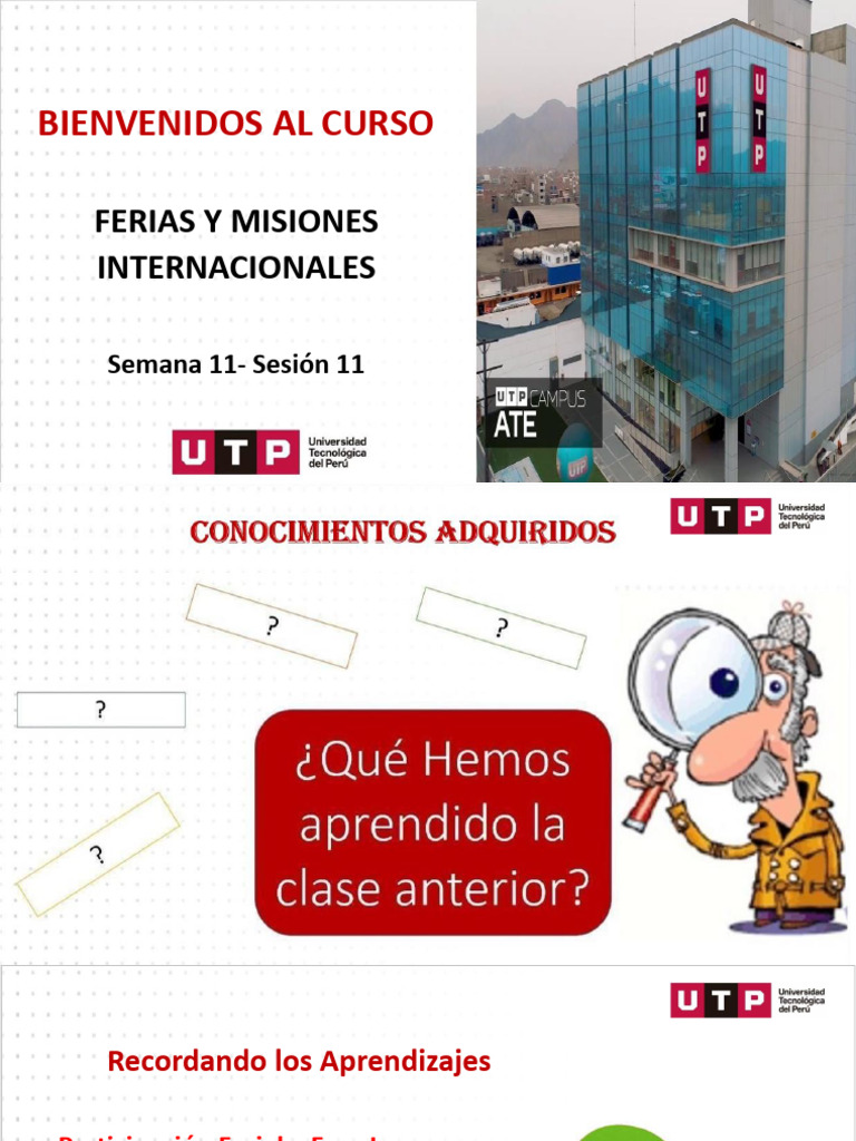 Estrategias para Participar en Ferias Internacionales | PDF ...