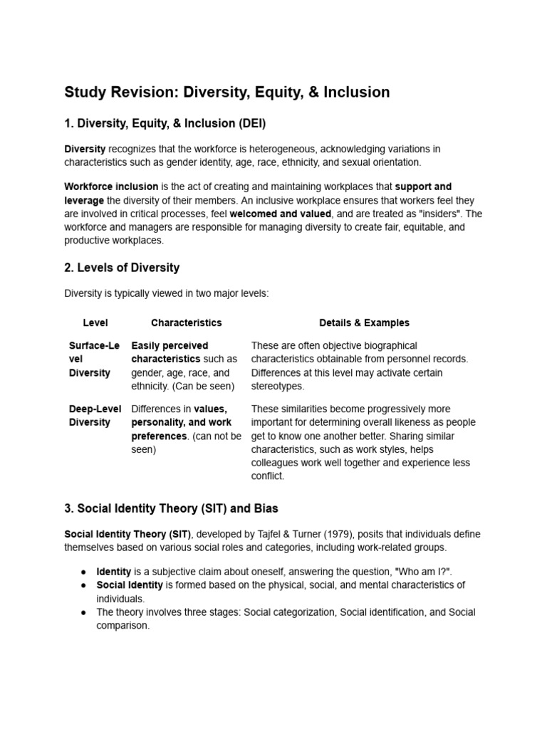 Chap 1 rev | PDF | Intersectionality | Bias