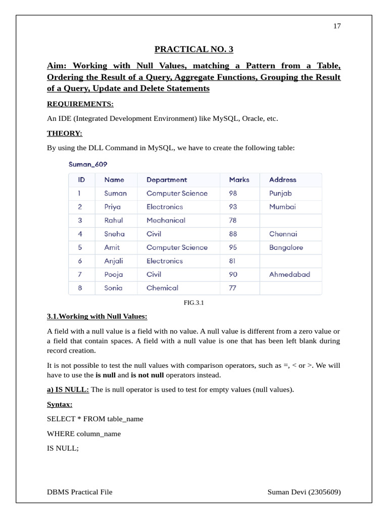 dbms3 | PDF | Information Technology Management | Computing