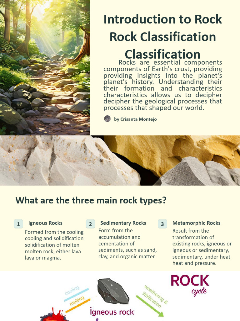 Understanding Rock Types and Formation | PDF | Rock (Geology ...