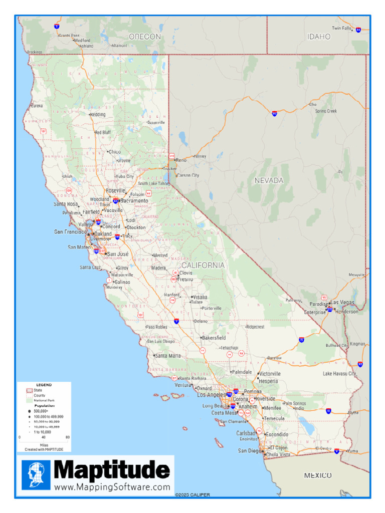 California Map | PDF