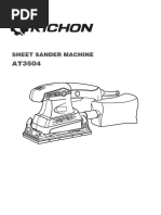 Disc Sander Safety Procedures | PDF | Glove | Personal Protective Equipment
