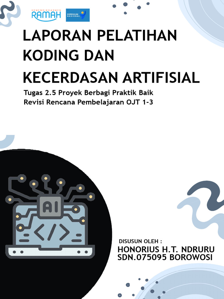 Laporan Praktik Baik Pembelajaran Koding | PDF