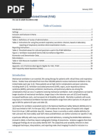 2025 NHSN VAE Checklist Guide | PDF | White Blood Cell | Lung
