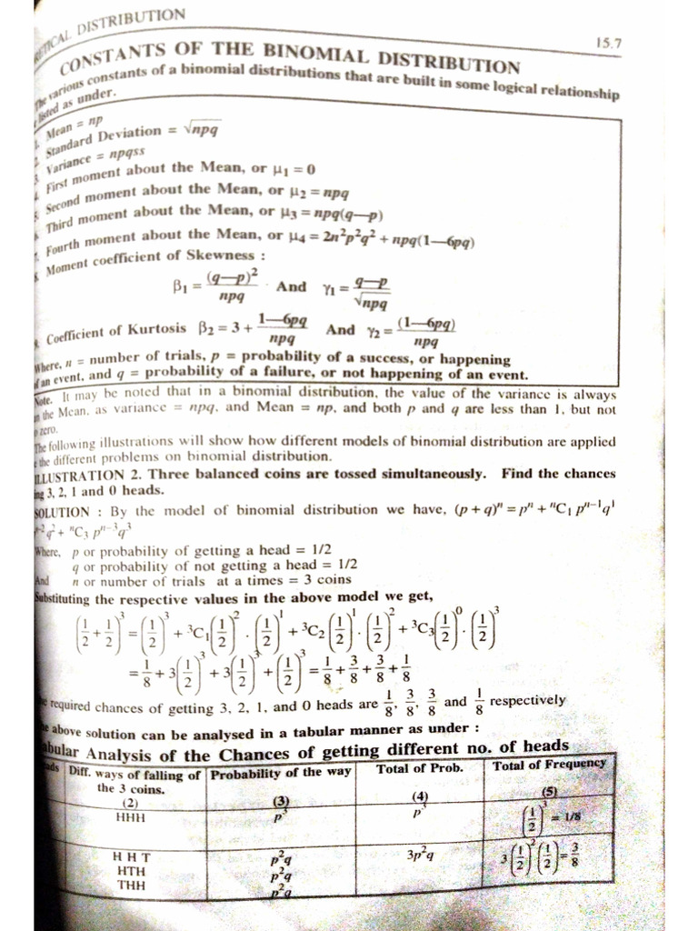 Binomial Distribution PP | PDF