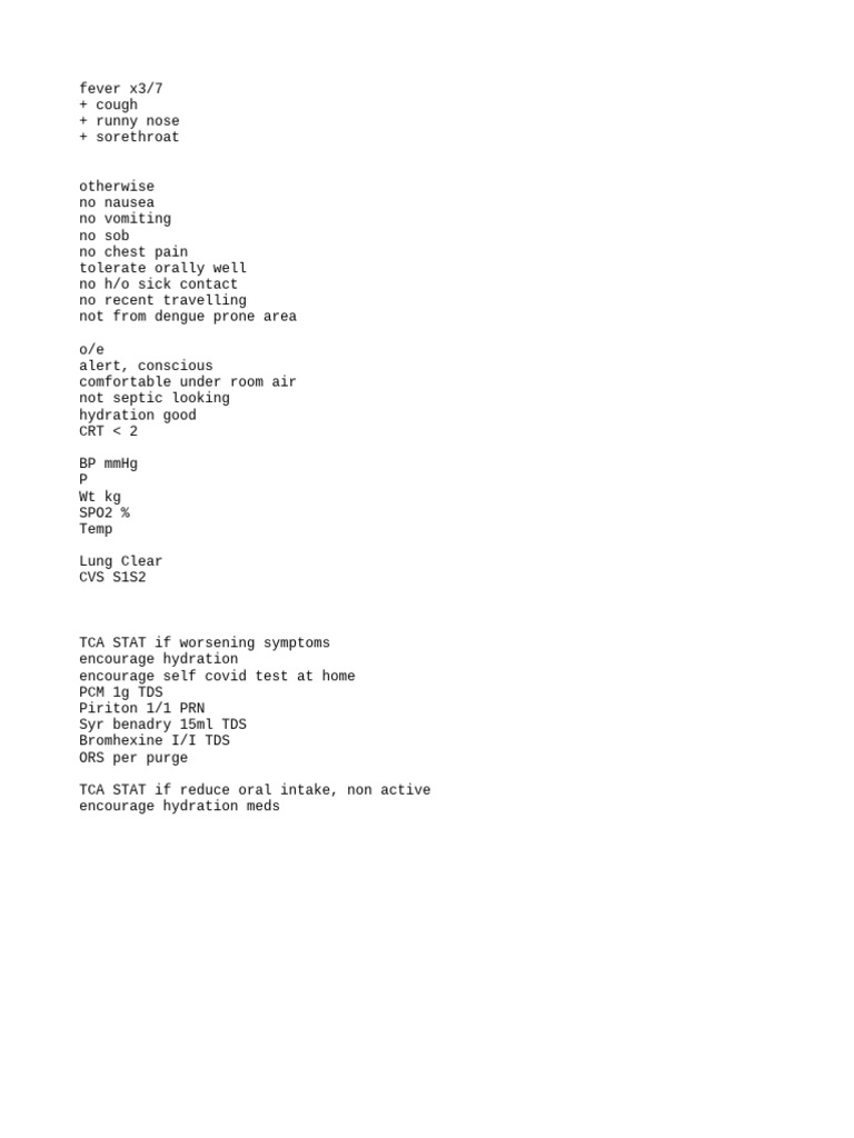 Fever | PDF