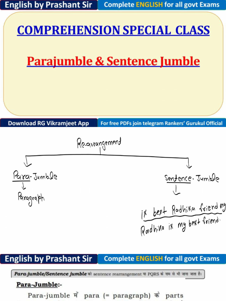 Para Jumbling | PDF