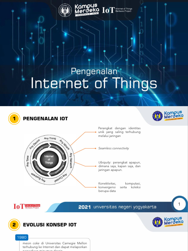 Pengenalan dan Evolusi IoT | PDF