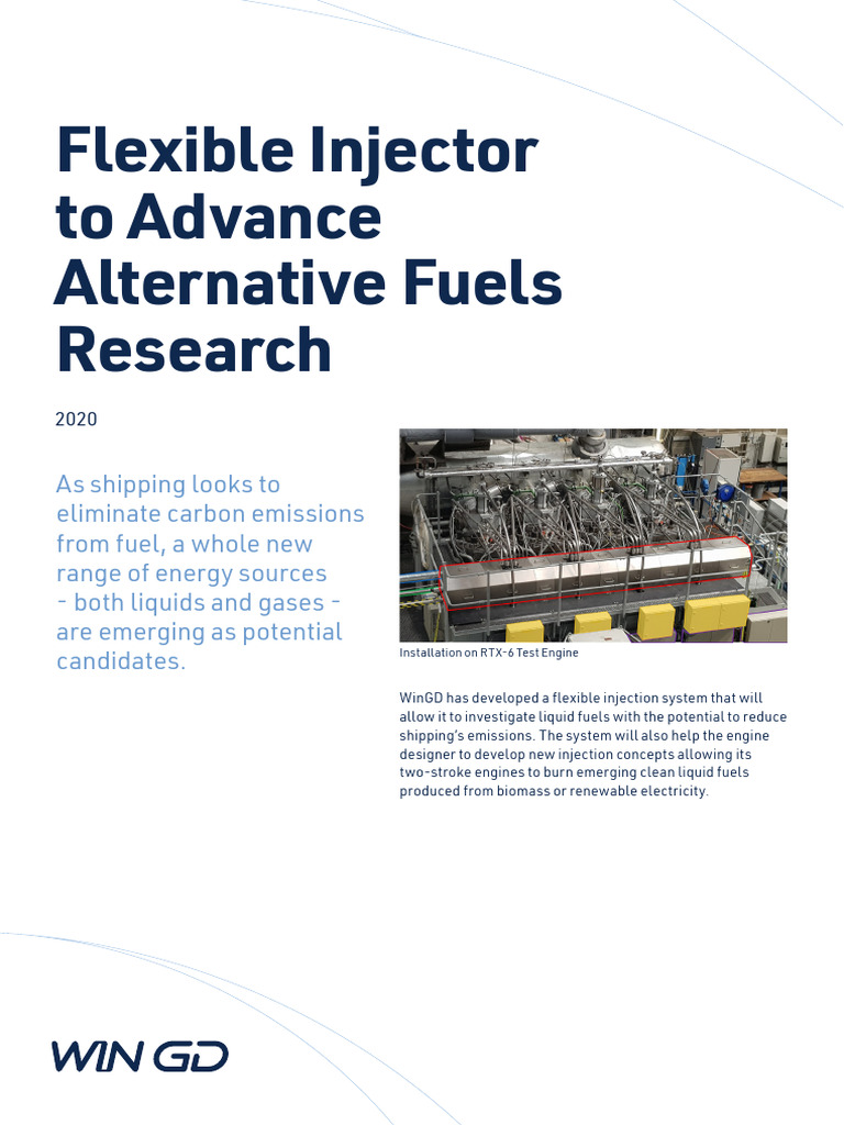 Fuel Flexible Injector for Clean Shipping | PDF | Diesel Engine | Fuel ...