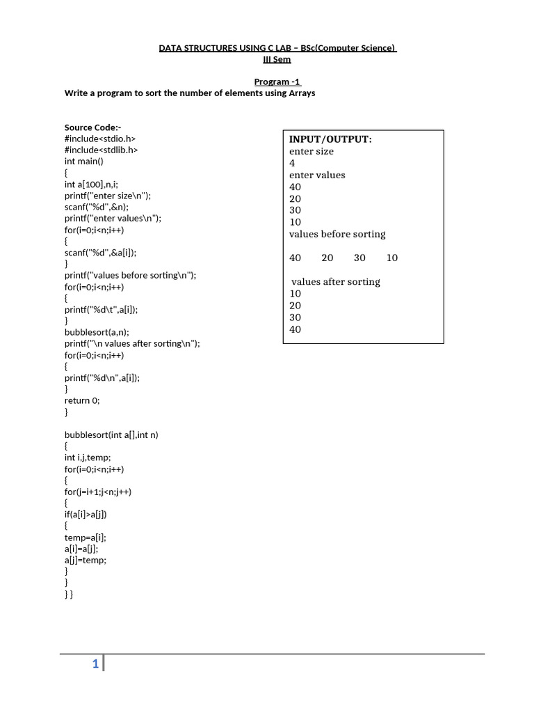 C Programs for Data Structures Lab | PDF | Queue (Abstract Data Type ...