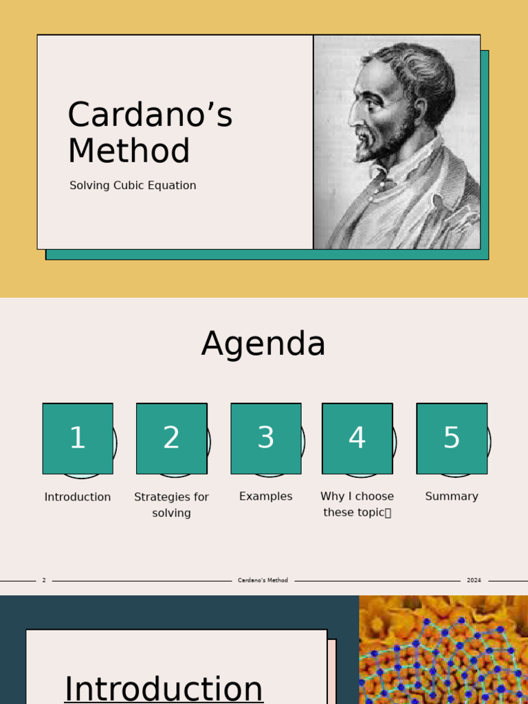 PHSA 135 Cardano's Method | PDF | Fluid Dynamics | Equations