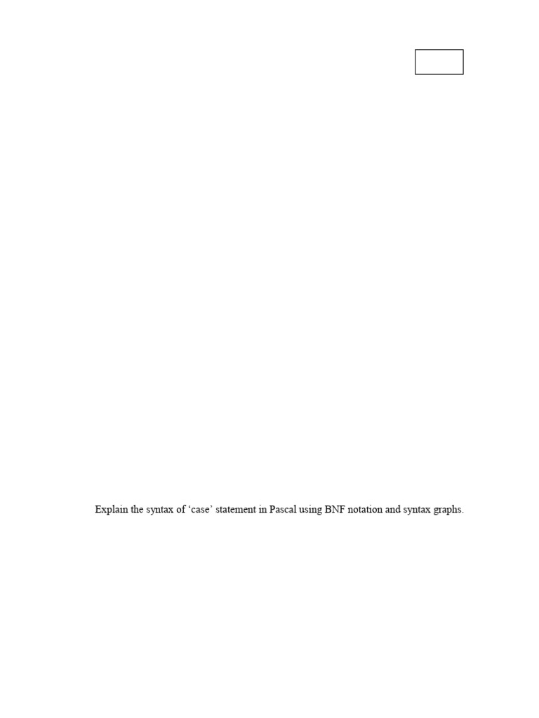 Principles of Programming Languages Exam | PDF | Programming Language ...