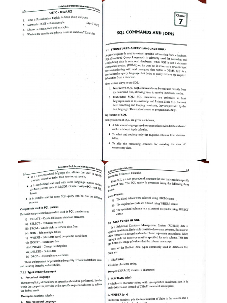 RD Unit 4 | PDF