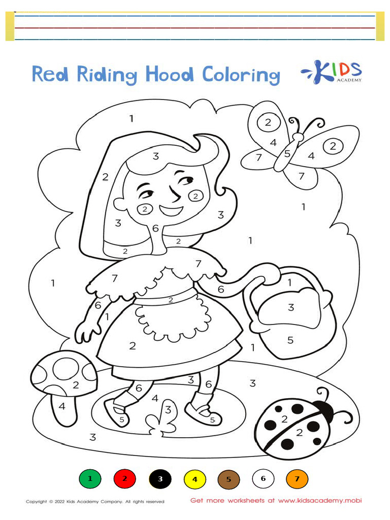 Little Red Riding Hood Coloring | PDF