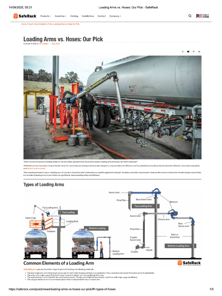 Loading Arms | PDF
