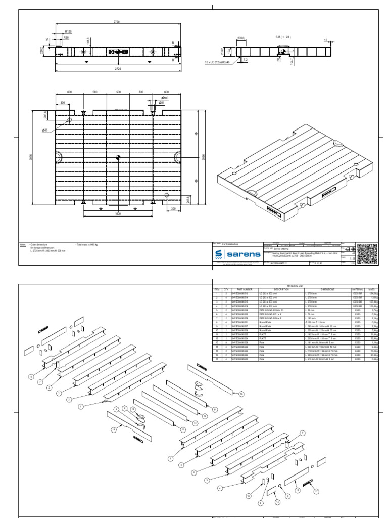 DRW Special Equipment Steel Load Spreading Mats 2700 2000 0200H | PDF
