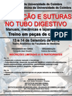 Dissecção e Suturas No Tubo Digestivo