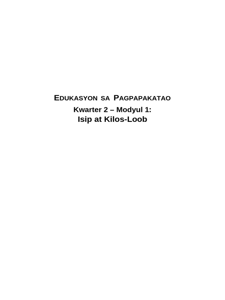 EsP 7 M1 | PDF
