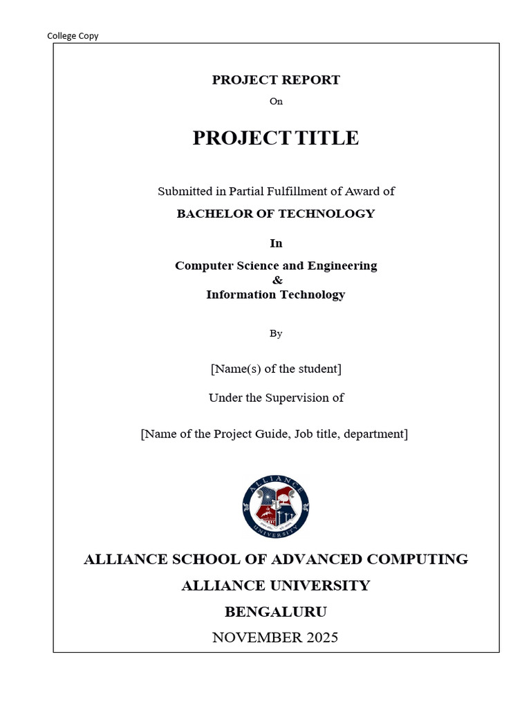 Project Report on Facial Recognition System | PDF | Computing ...