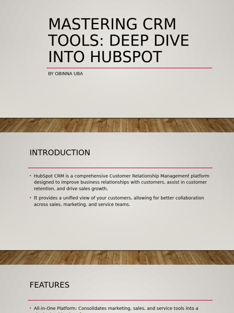 HubSpot Ft | PDF | Customer Relationship Management | Analytics