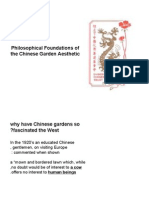 Philosophical Foundations of The Chinese Garden Aesthetic