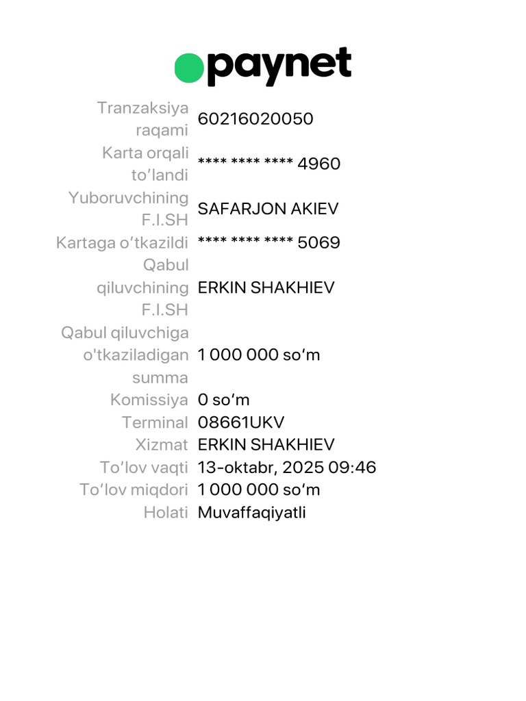 4960 Safarjon Akiev 5069 Erkin Shakhiev | PDF