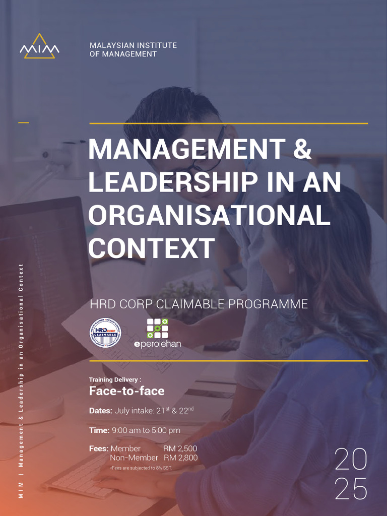 MIM Leadership Training Program | PDF | Leadership | Motivation