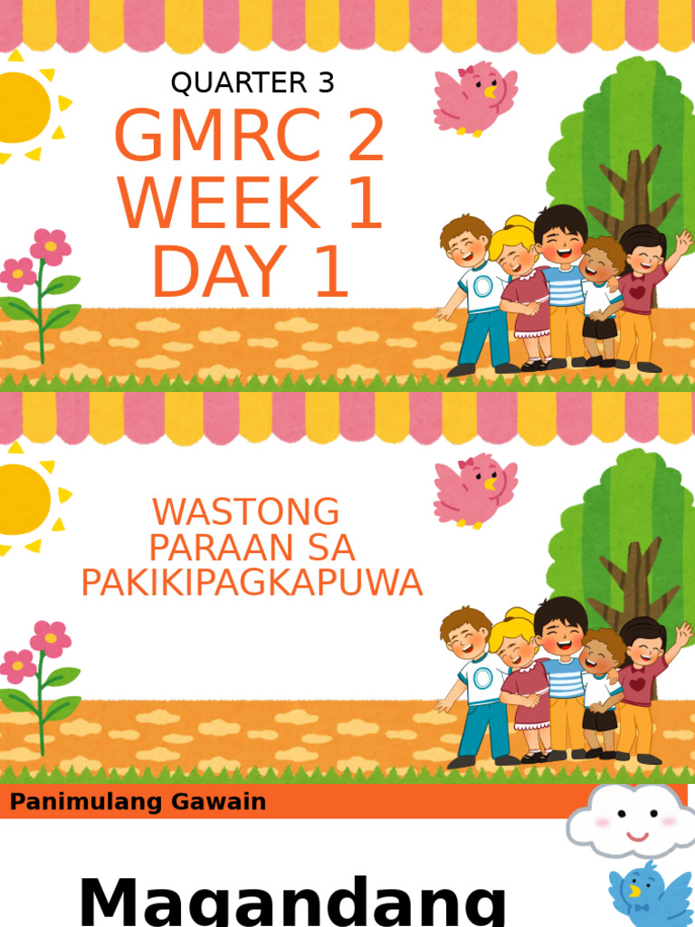 GMRC 2 Lesson Quaretr 3 | PDF