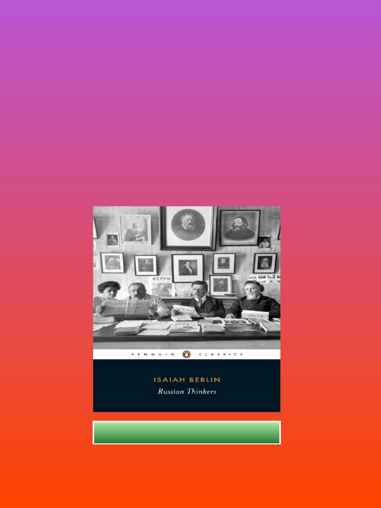 Russian Thinkers Penguin Classics Isaiah Berlin online version | PDF