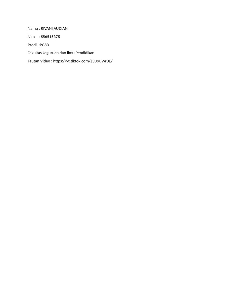 Tugas Tuton Pancasila | PDF