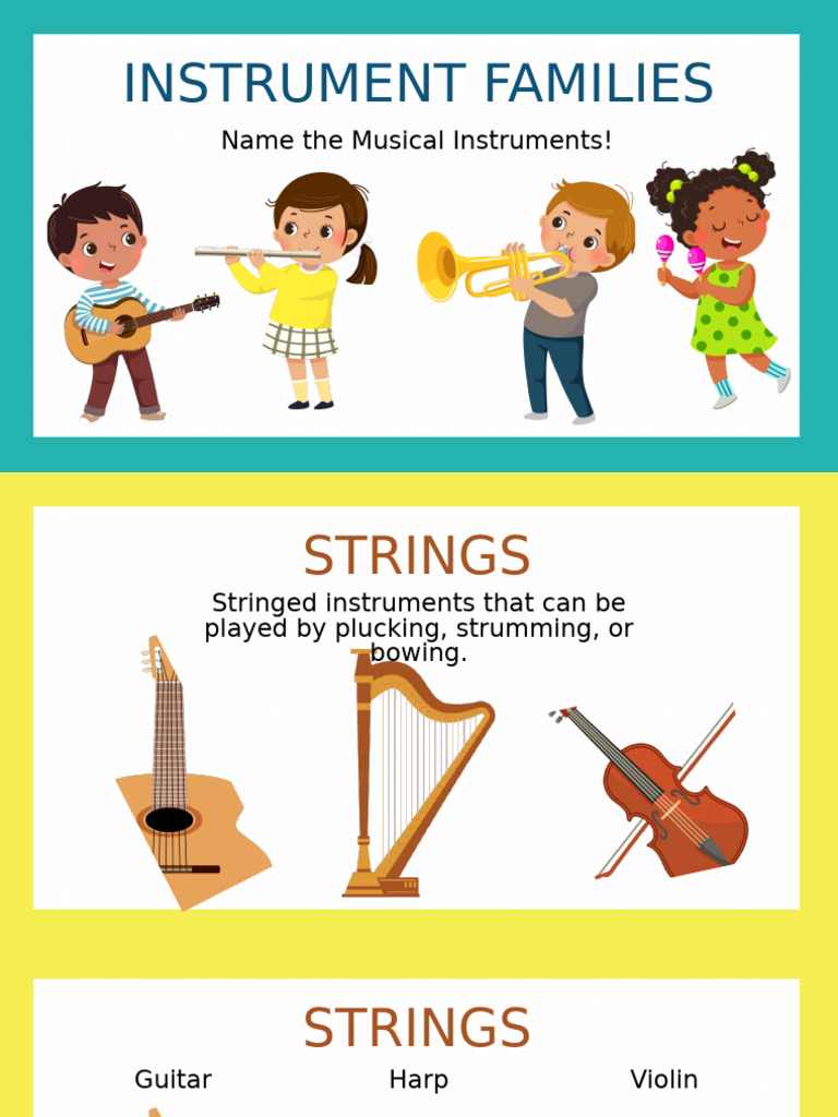 Four Families of Musical Instruments | PDF