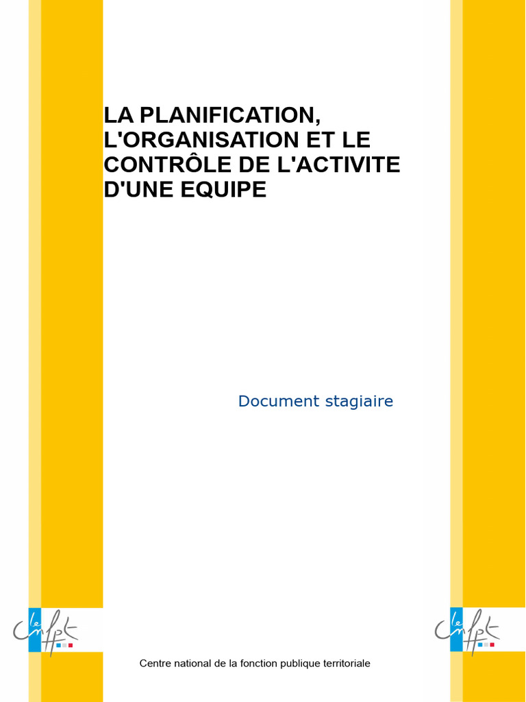 Management d'équipe : planification et contrôle | PDF | Motivation ...