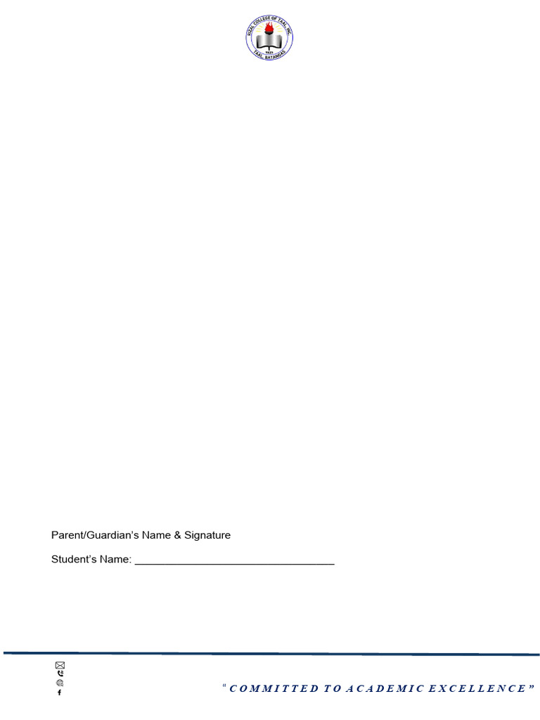Intramurals 2025 Parental Consent Form | PDF