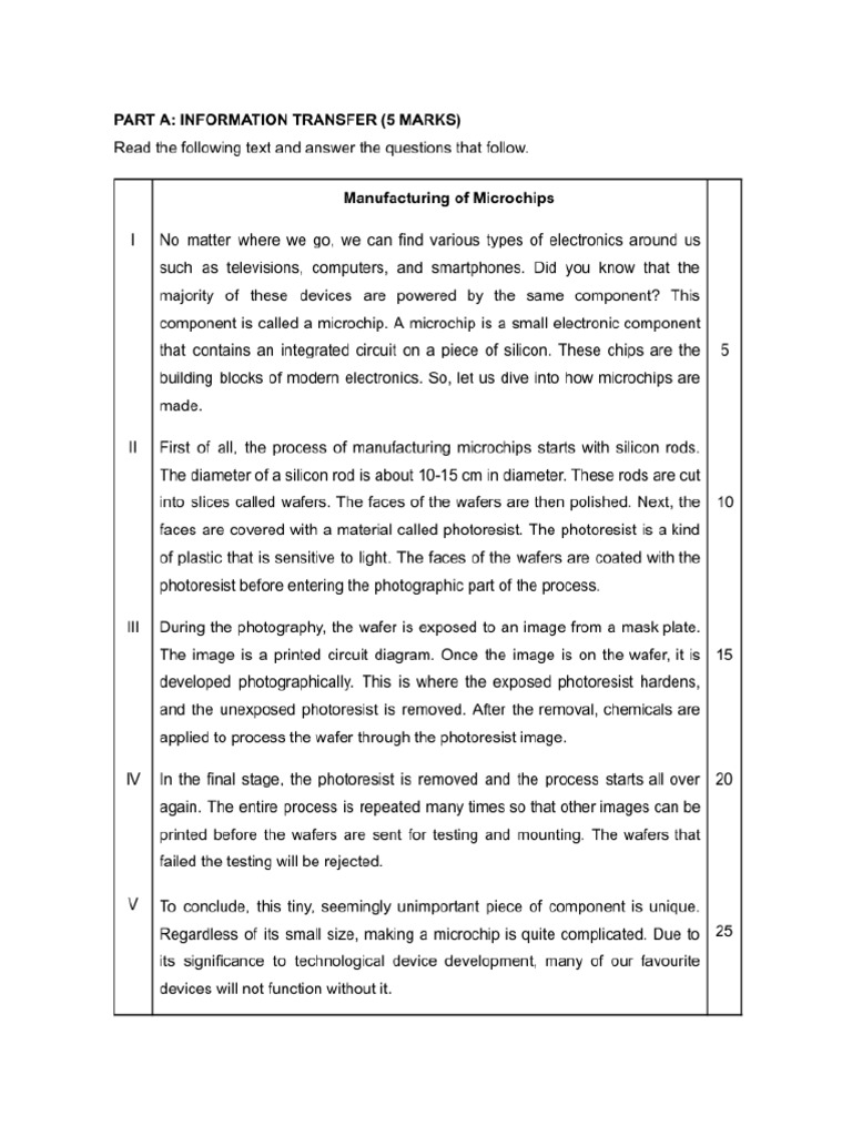 Sample Reading Assessment 1 | PDF