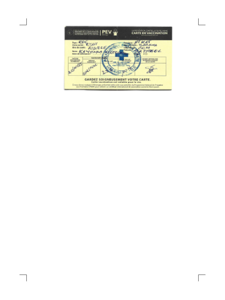 Yellow Card | PDF