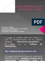 Presentación 9 - SISTEMAS DE INFORMACIÓN GEOGRÁFICA